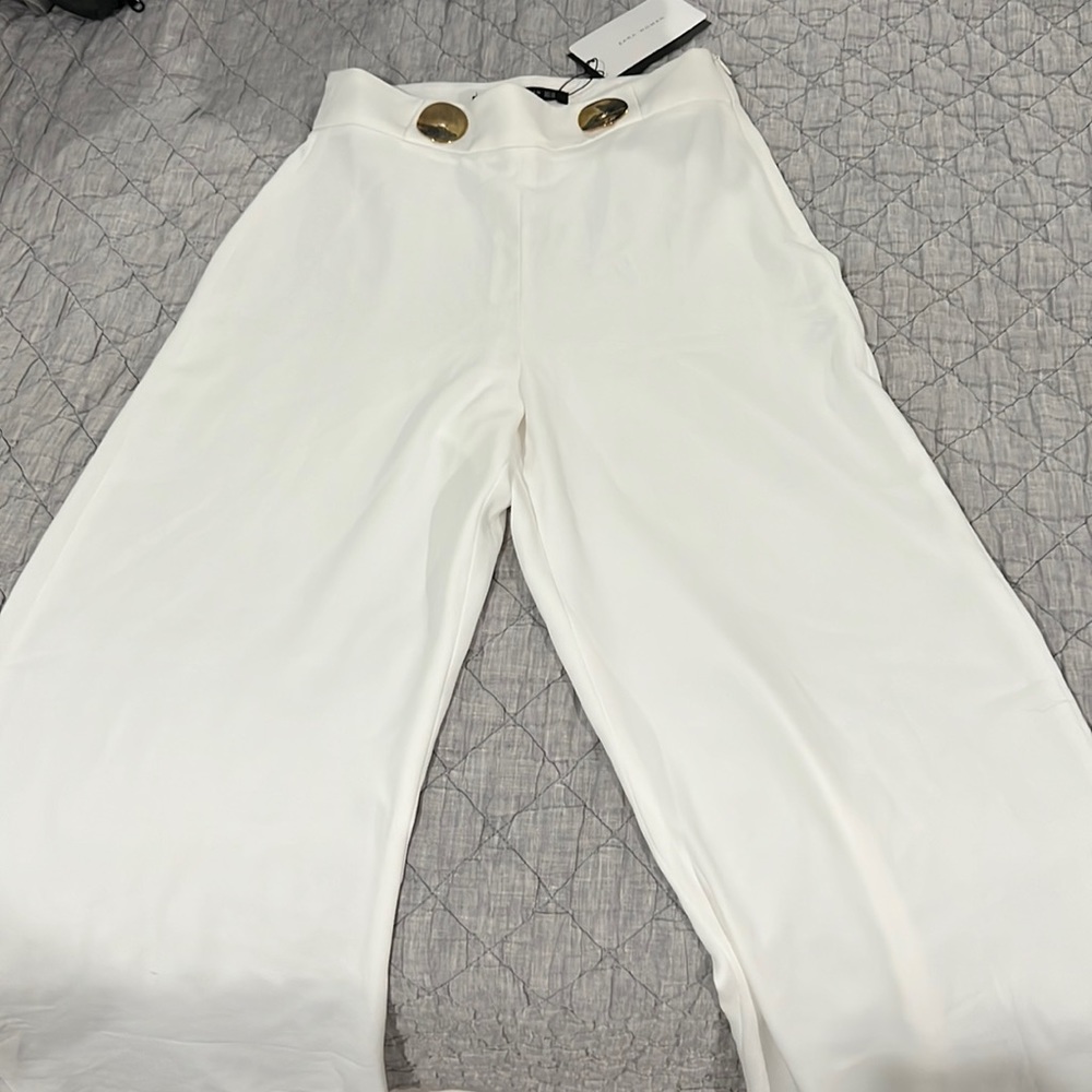 Zara fab pants NWT